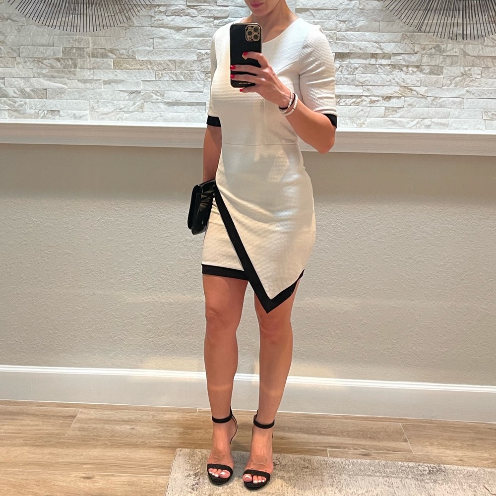 LAST DAY SALE - Black and White Dress - Size Small